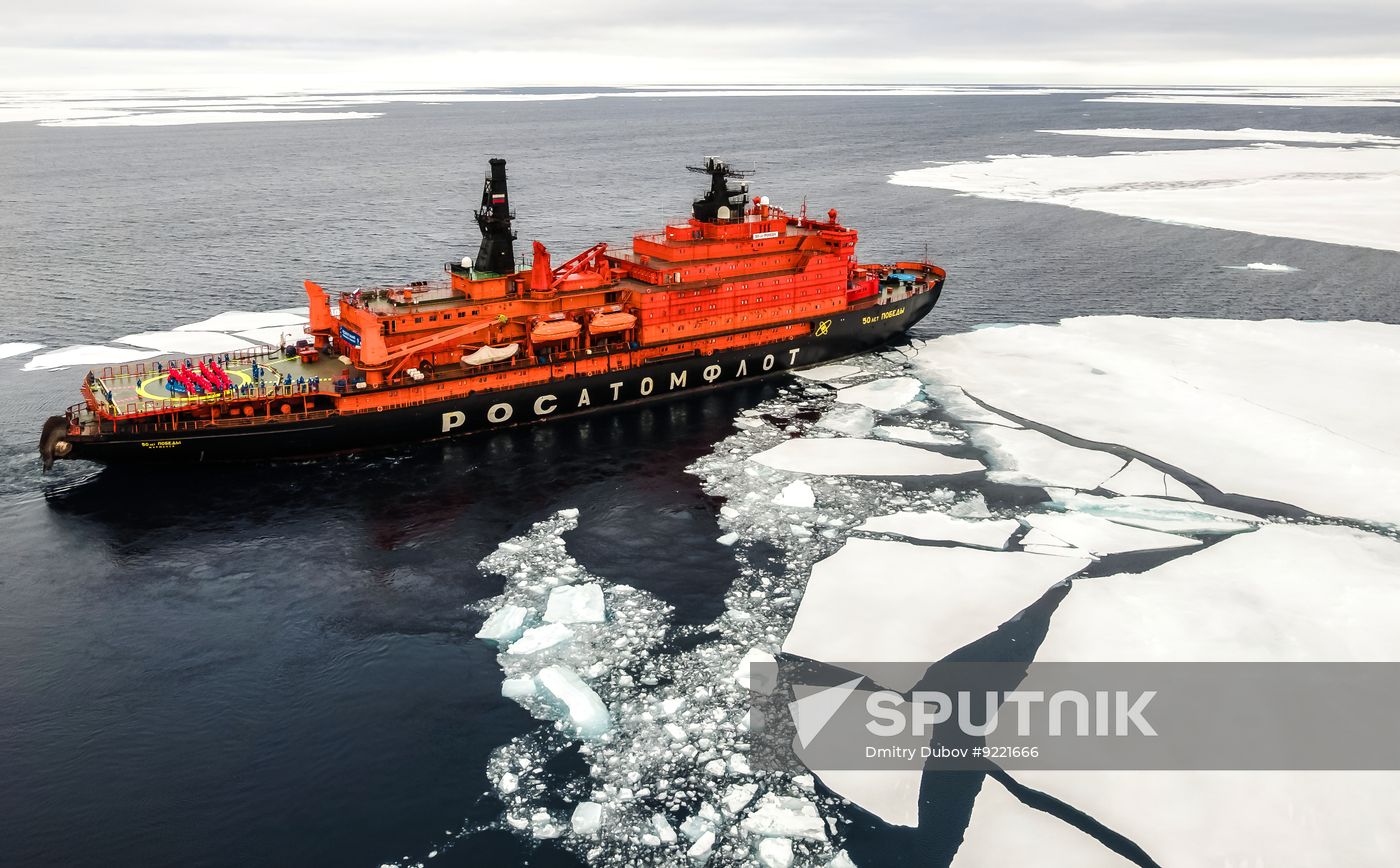 Russia North Pole Icebreaker Expedition