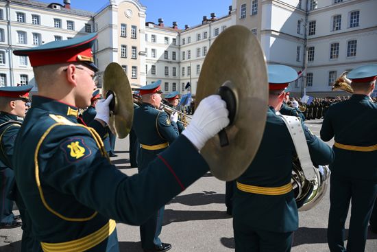 Russia Semyonovsky Regiment Oath Taking