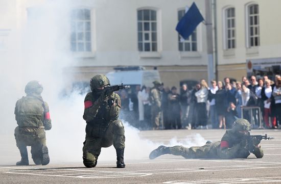 Russia Semyonovsky Regiment Oath Taking
