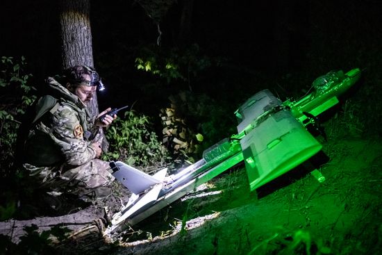 Russia Ukraine Military Operation UAVs