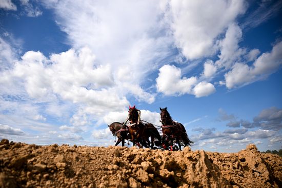 Russia Equestrian Orlov Trotter Festival