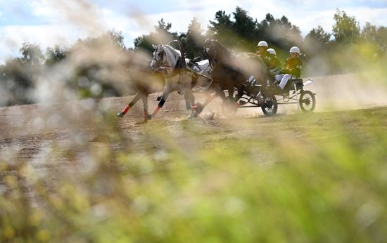 Russia Equestrian Orlov Trotter Festival