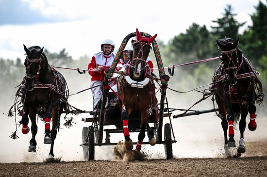 Russia Equestrian Orlov Trotter Festival