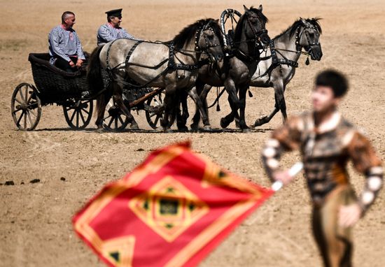 Russia Equestrian Orlov Trotter Festival