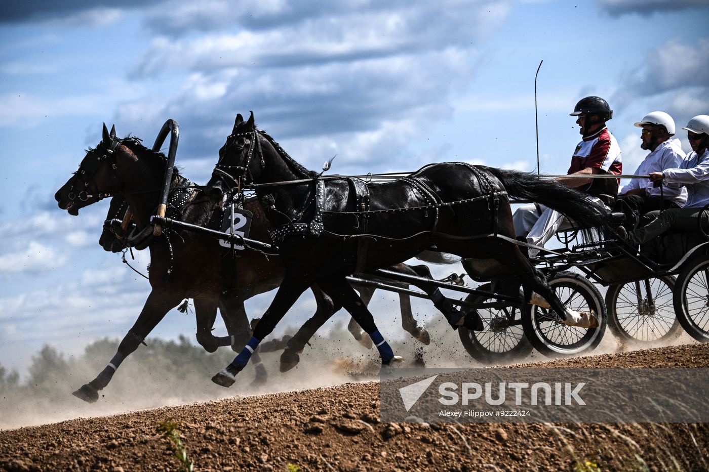 Russia Equestrian Orlov Trotter Festival