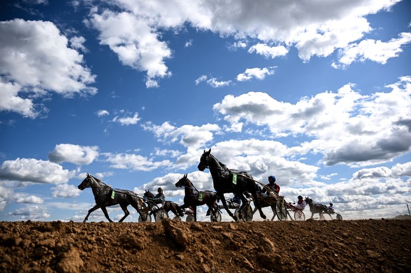 Russia Equestrian Orlov Trotter Festival