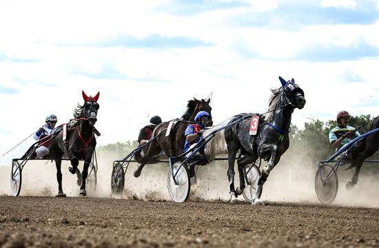 Russia Equestrian Orlov Trotter Festival