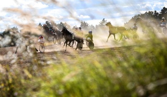 Russia Equestrian Orlov Trotter Festival