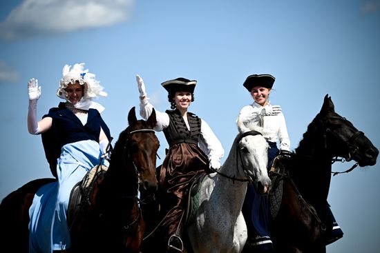 Russia Equestrian Orlov Trotter Festival