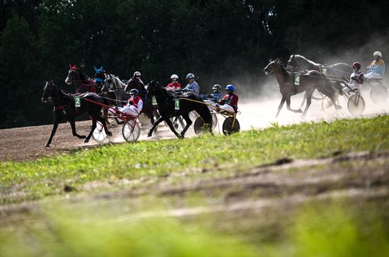 Russia Equestrian Orlov Trotter Festival