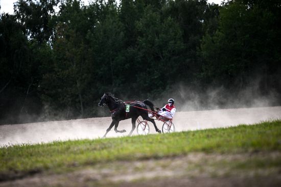 Russia Equestrian Orlov Trotter Festival
