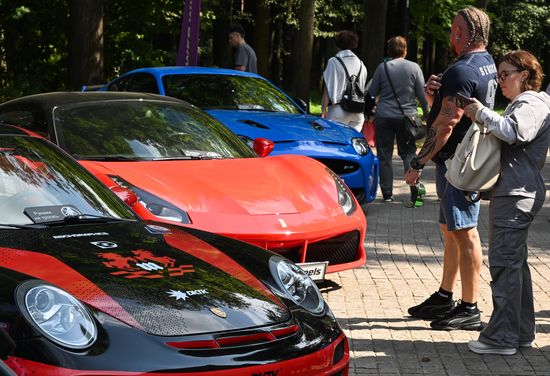 Russia Retro Cars Show