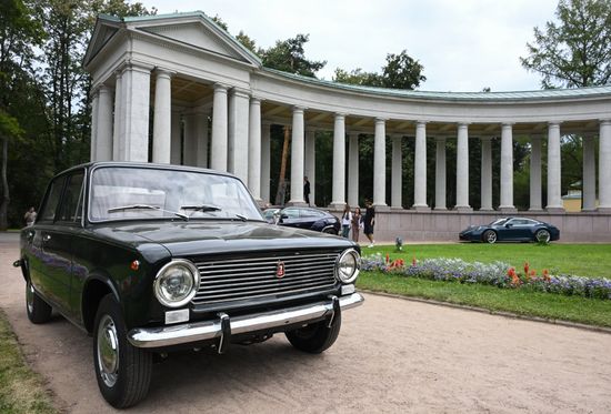 Russia Retro Cars Show
