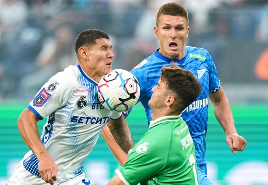 Russia Soccer Premier-League Zenit - Dynamo