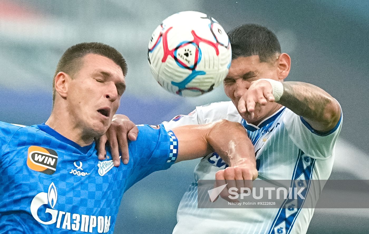 Russia Soccer Premier-League Zenit - Dynamo