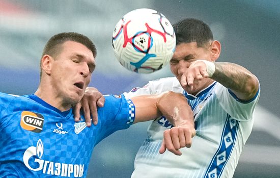 Russia Soccer Premier-League Zenit - Dynamo