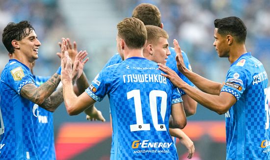 Russia Soccer Premier-League Zenit - Dynamo