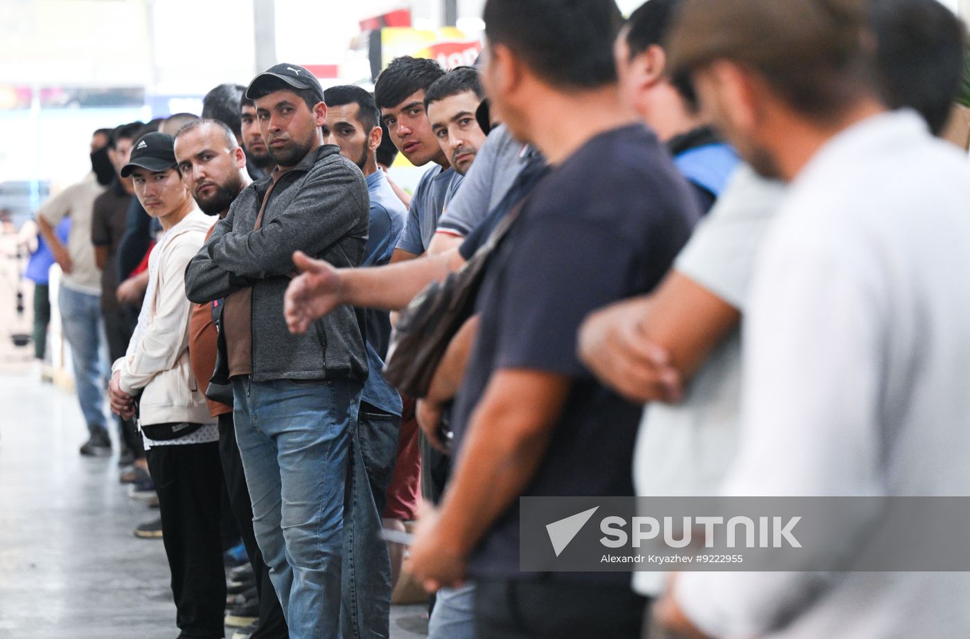 Russia Illegal Immigration Raid