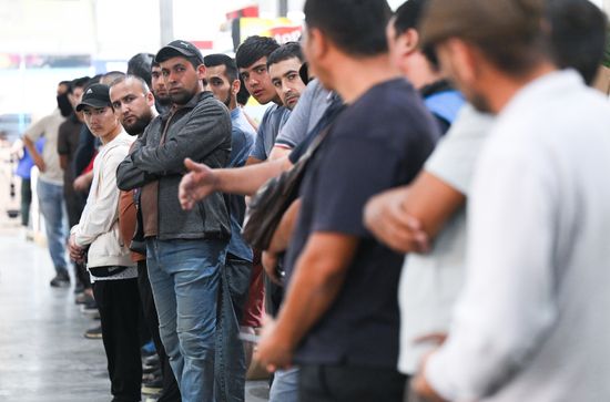 Russia Illegal Immigration Raid