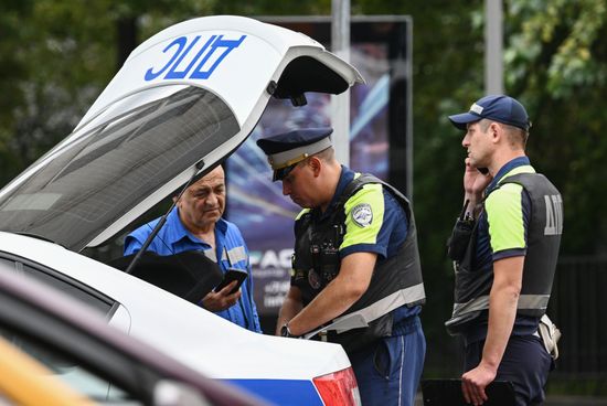 Russia Genbank Executive Road Accident