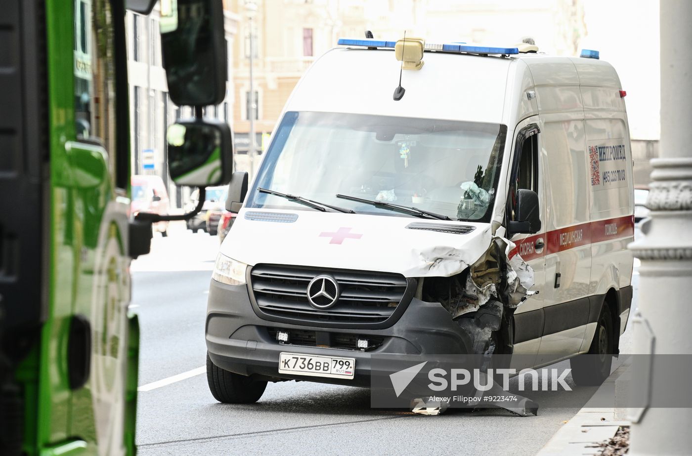 Russia Genbank Executive Road Accident