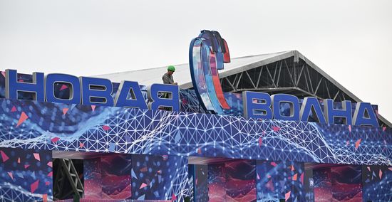 Russia New Wave Music Festival Preparations