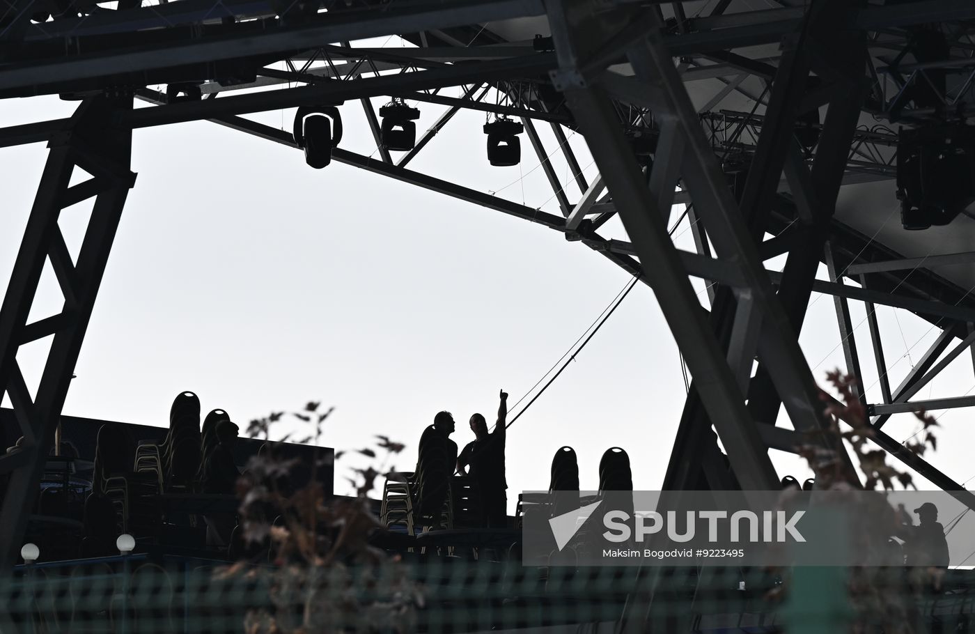 Russia New Wave Music Festival Preparations