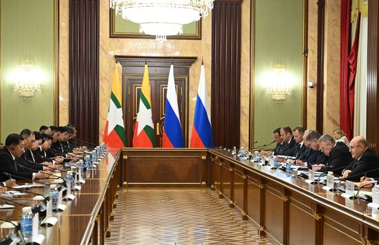 Russia Myanmar Mishustin