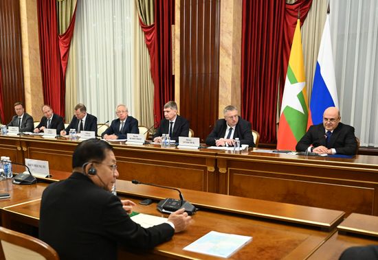 Russia Myanmar Mishustin
