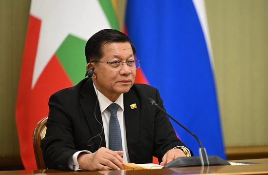 Russia Myanmar Mishustin