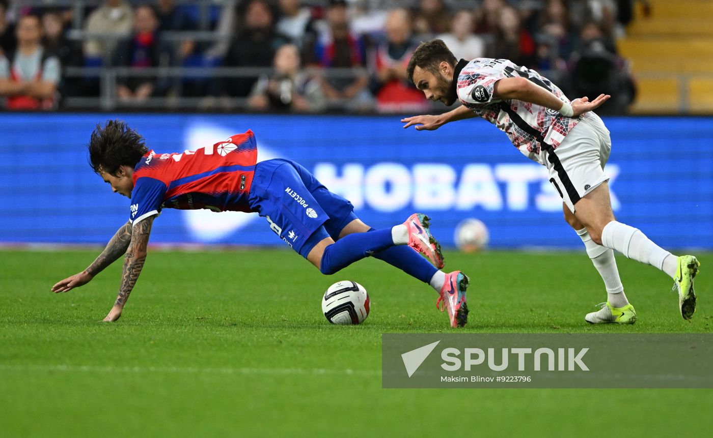 Russia Soccer Cup CSKA - Akron