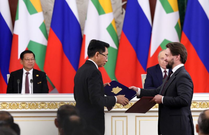Russia Myanmar