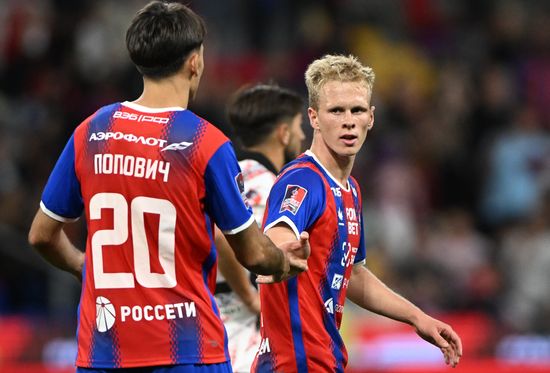 Russia Soccer Cup CSKA - Akron