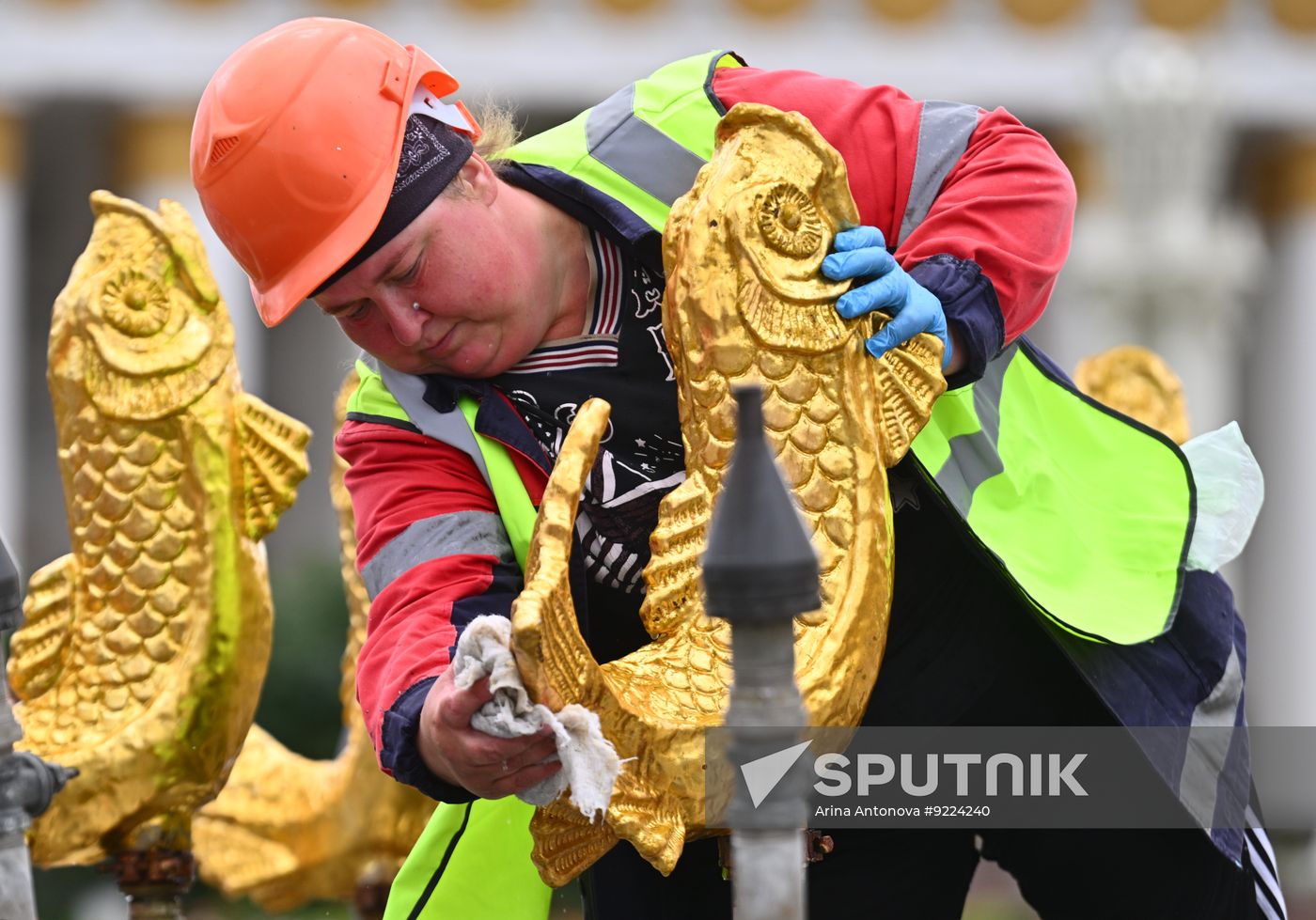 Russia Fountain Season