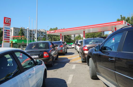 Russia Gasoline Shortages