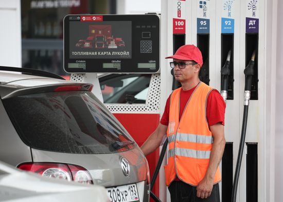 Russia Gasoline Shortages Krasnodar