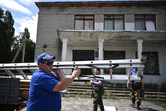 Russia Ukraine Military Operation Volunteers