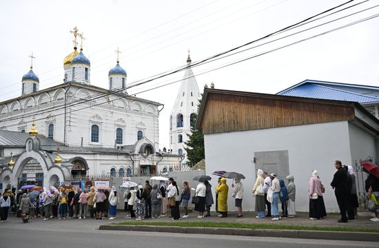 Russia Religion St Spyridon Relics