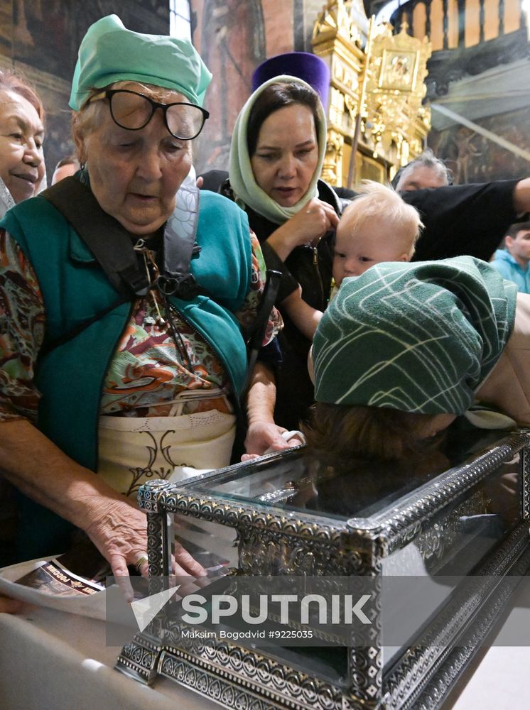 Russia Religion St Spyridon Relics