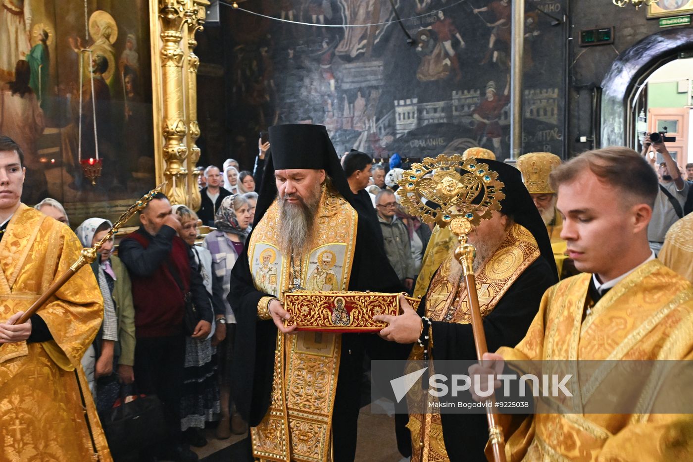 Russia Religion St Spyridon Relics