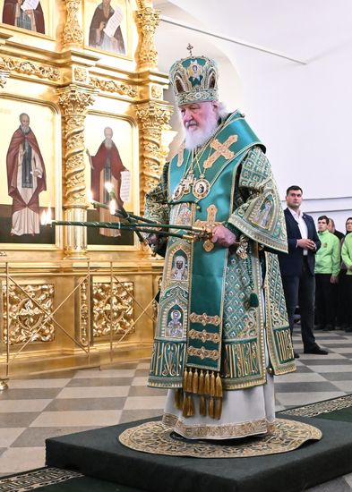 Russia Religion Solovki Saints Commemoration
