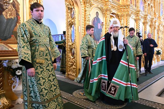 Russia Religion Solovki Saints Commemoration