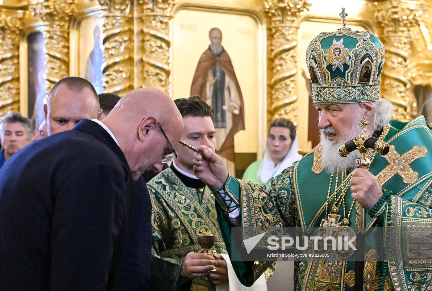 Russia Religion Solovki Saints Commemoration