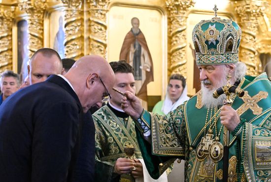 Russia Religion Solovki Saints Commemoration