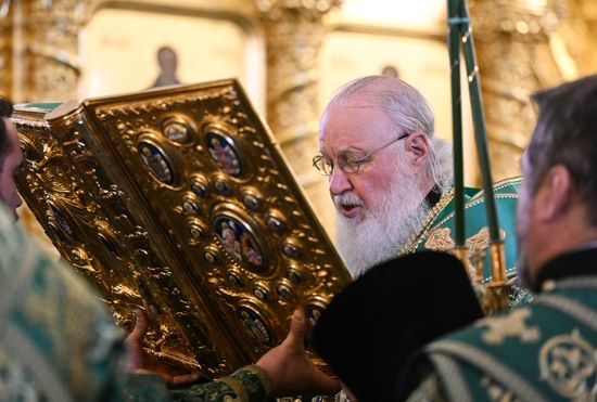 Russia Religion Solovki Saints Commemoration