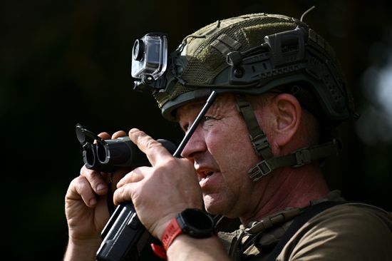 Russia Ukraine Military Operation Troops Training