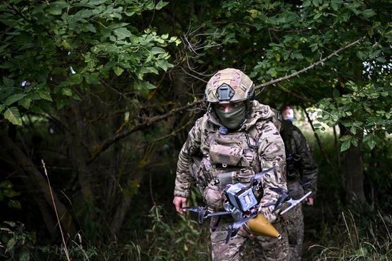 Russia Ukraine Military Operation Troops Training