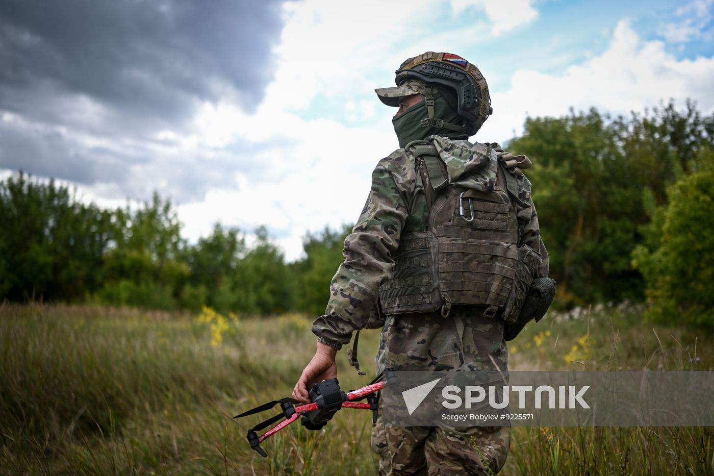 Russia Ukraine Military Operation Troops Training