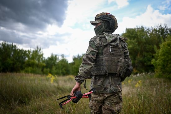 Russia Ukraine Military Operation Troops Training
