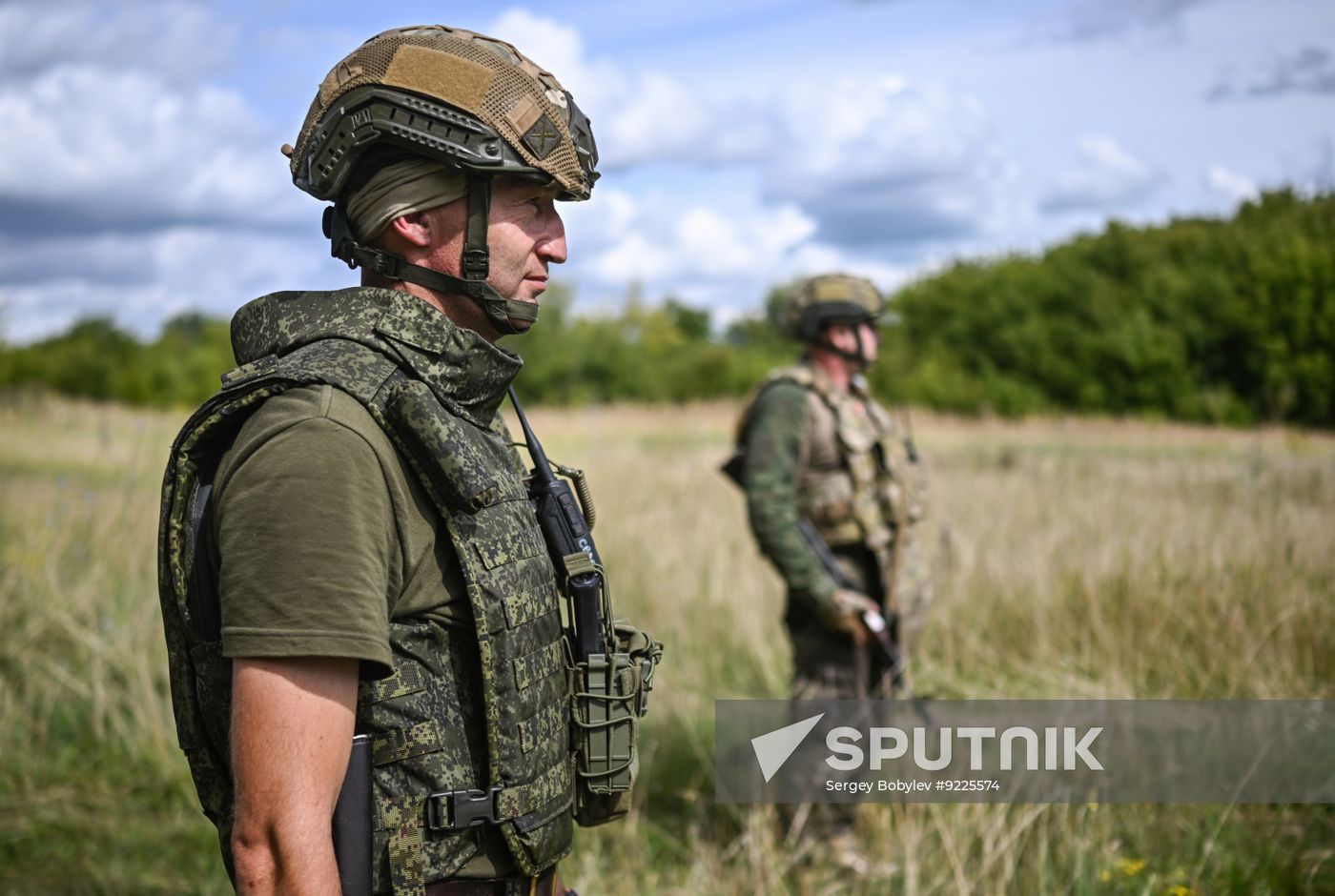 Russia Ukraine Military Operation Troops Training